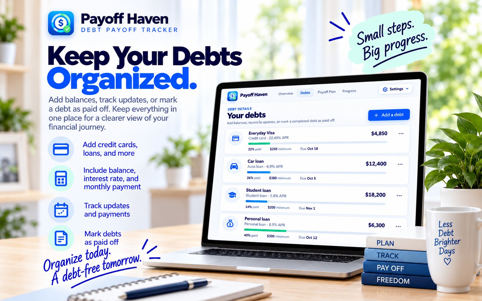 Payoff Haven, screen 3 of 5